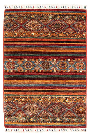 Ziegler Teppich 120 x 78 cm - mehrfarbig