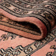Afghan Teppich - Buchara 295 x 59 cm - hellrot