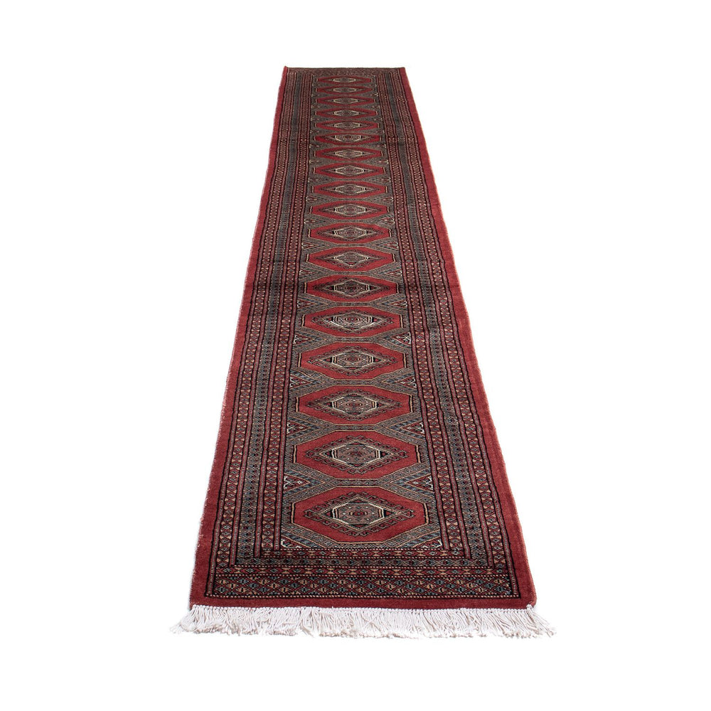 Afghan Teppich - Buchara 396 x 64 cm