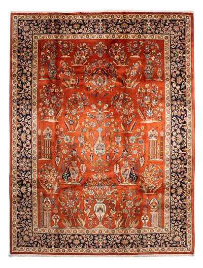 Keshan Teppich 215x276cm - Perserteppich