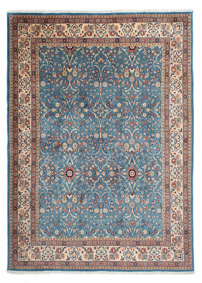 Perserteppich - Nomadic 219 x 307 cm - seeblau