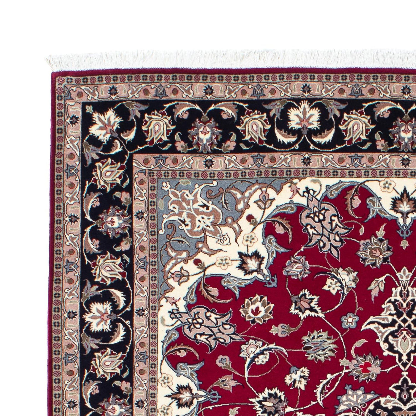 Täbriz - 50 Raj Teppich 184x154cm - Perserteppich