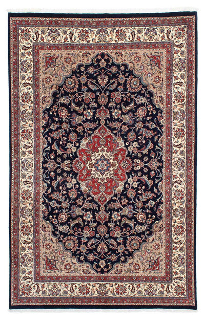 Kaschmar Teppich 198x294cm - Perserteppich - schwarz