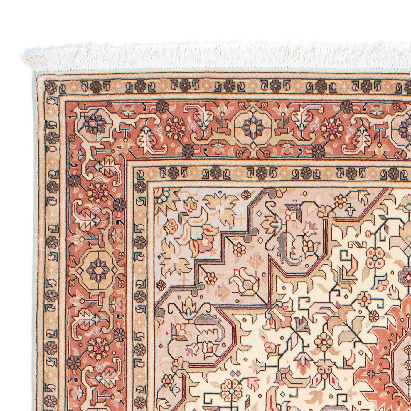 Täbriz - 50 Raj Teppich 208x153cm - Perserteppich