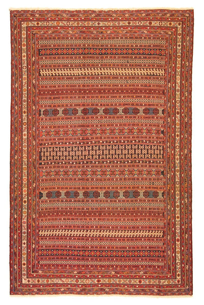 Afshar Sirjan Teppich 196x291cm - Perserteppich