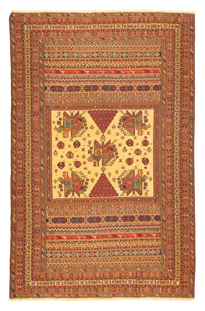 Afshar Sirjan Teppich 196x297cm - Perserteppich