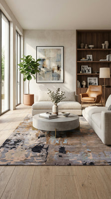 Designer Teppich - Colorburst - rechteckig