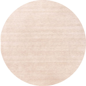 Gabbeh Teppich - Softy - Uni - rund