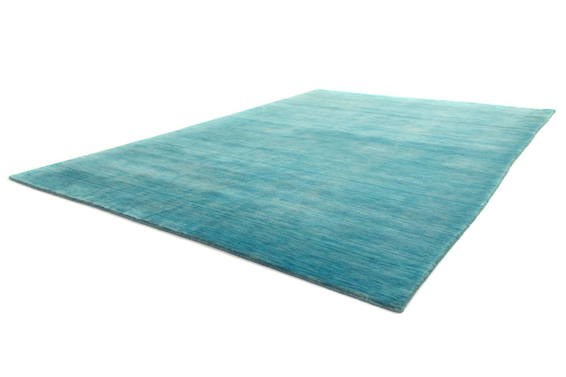 Gabbeh Teppich - Loribaft Softy 400 x 300 cm - türkis