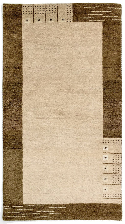 Gabbeh Teppich Indus 90x165cm - Wollteppich