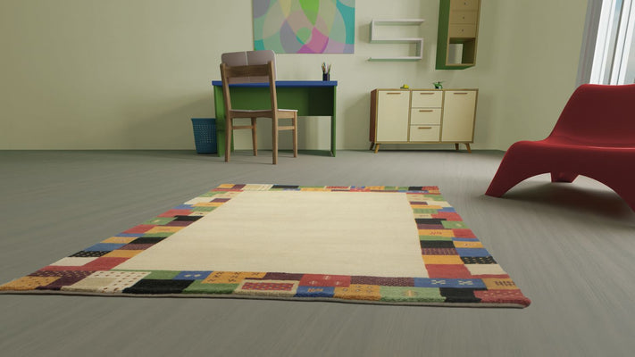 Gabbeh Teppich - Indus »Elite« Rechteckig