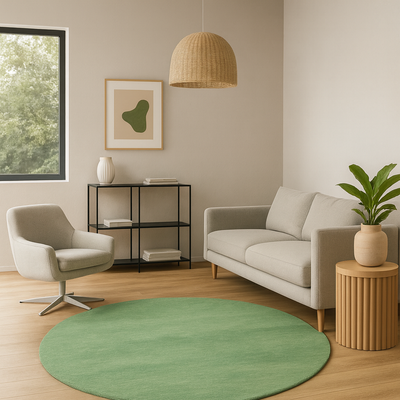 Gabbeh Teppich - Indus »Uriah« Rund