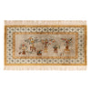 China Seide Teppich 93x154cm - Orientteppich - Rechteckig / Dunkelbeige / 93 x 154 cm Rechteckig