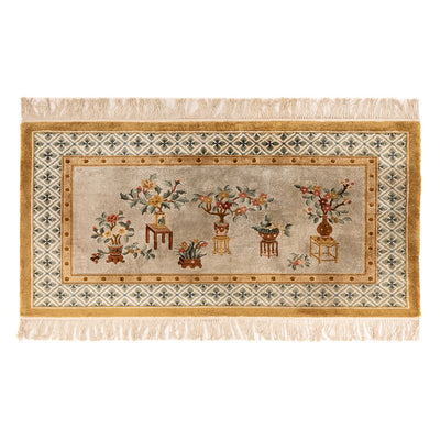 China Seide Teppich 93x154cm - Orientteppich