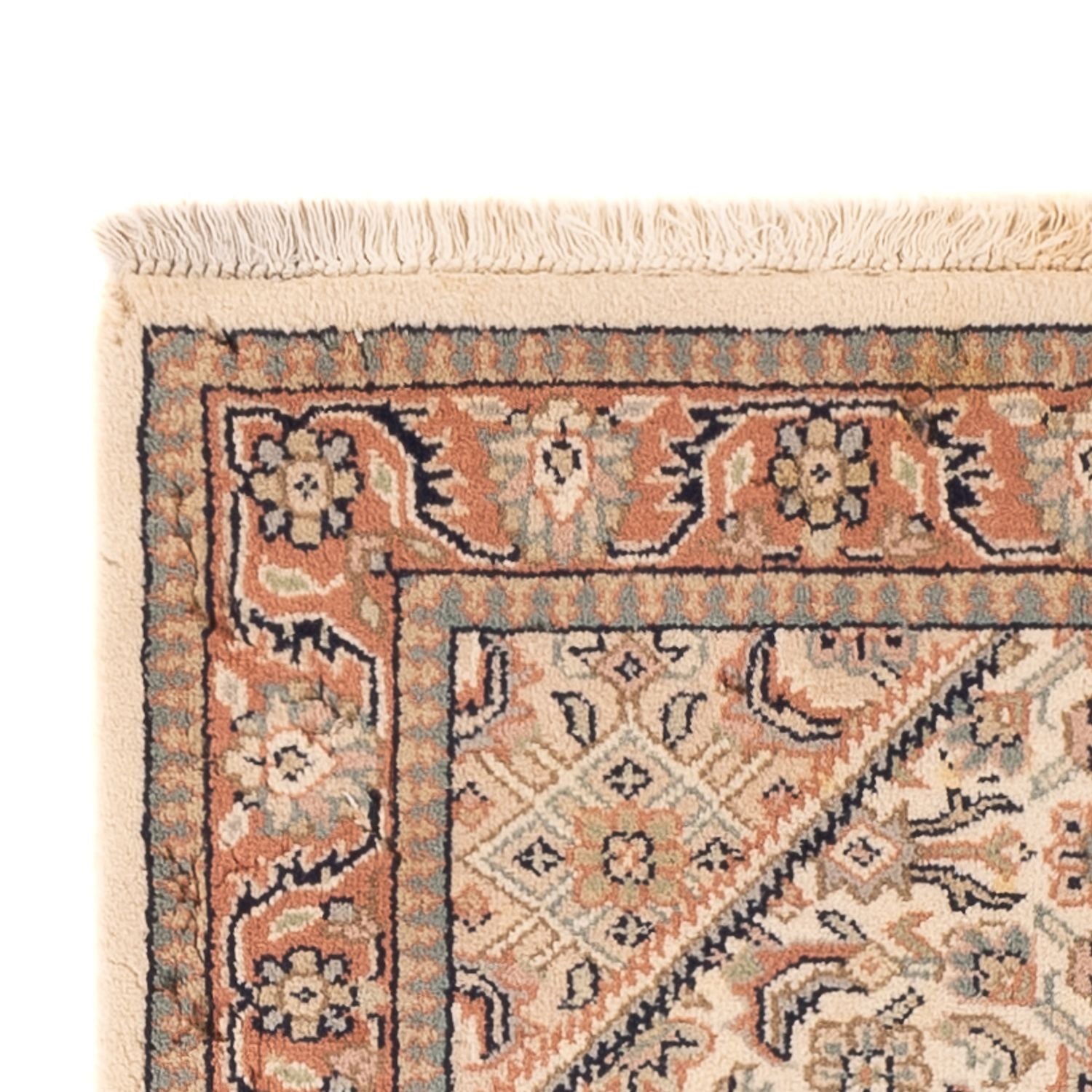 Orientteppich - Bidjar - Indus - 140 x 70 cm - dunkelbeige