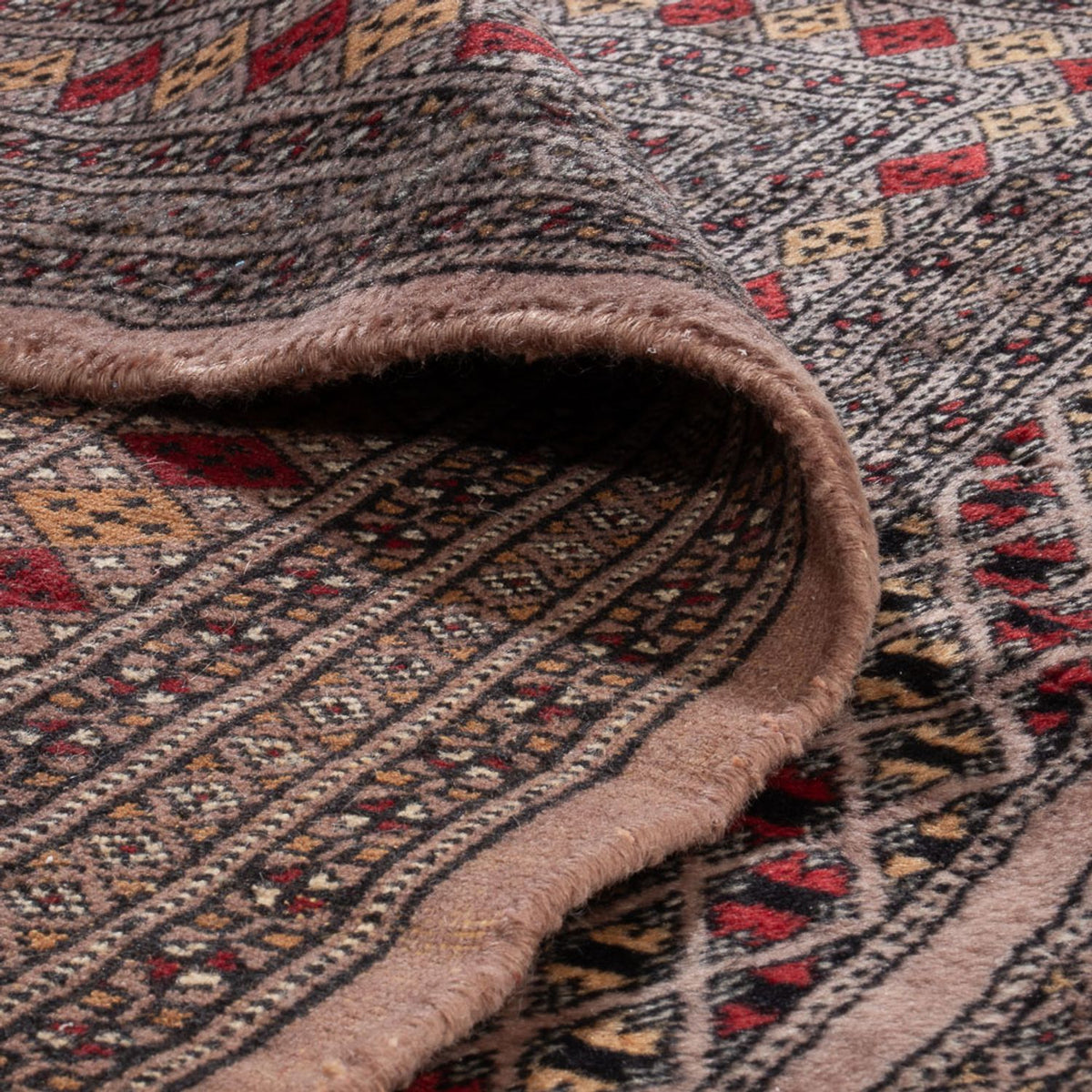 Pakistan Teppich - 165 x 124 cm - dunkelbeige