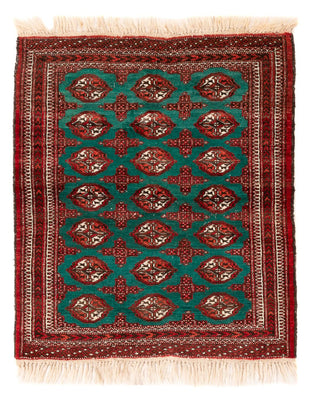 Turkaman Teppich - 117 x 95 cm - mehrfarbig